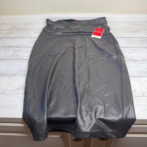 SPANX Shimmering Charcoal Pencil Skirt